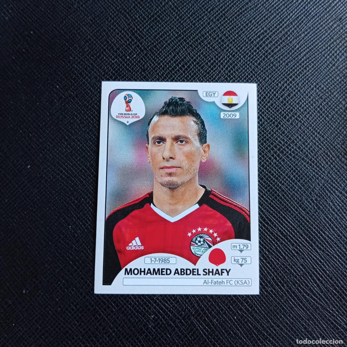 Cromos de f&uacute;tbol: 81 ABDEL SHAFY EGIPTO PANINI MUNDIAL RUSIA 2018 CROMO FUTBOL 18 - SIN PEGAR - /CJ2 .