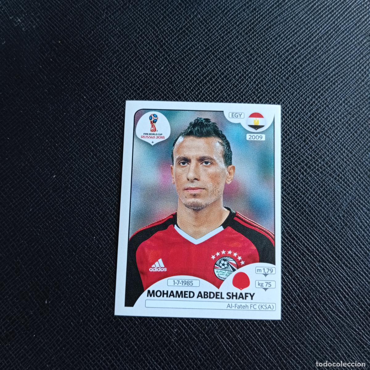 Cromos de f&uacute;tbol: 81 ABDEL SHAFY EGIPTO PANINI MUNDIAL RUSIA 2018 CROMO FUTBOL 18 - SIN PEGAR - /CJ2 ....