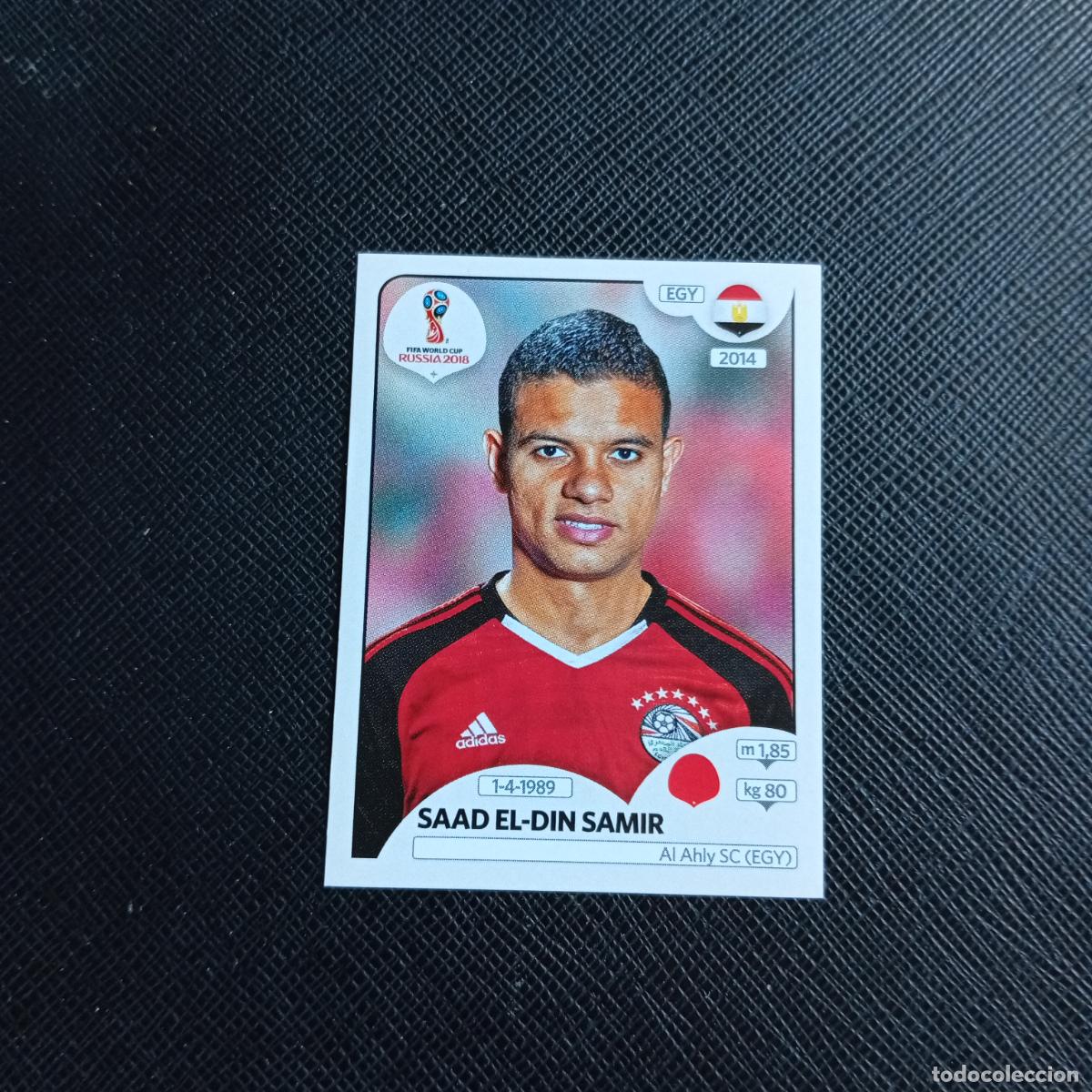 Cromos de f&uacute;tbol: 82 EL DIN SAMIR EGIPTO PANINI MUNDIAL RUSIA 2018 CROMO FUTBOL 18 - SIN PEGAR - /CJ2