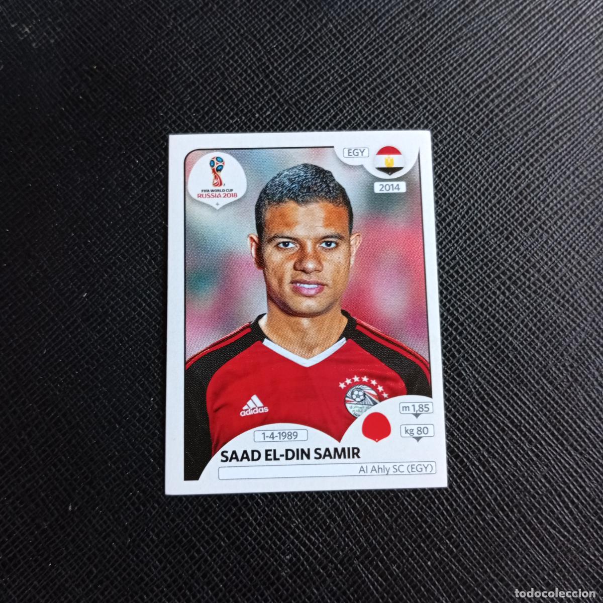 Cromos de f&uacute;tbol: 82 EL DIN SAMIR EGIPTO PANINI MUNDIAL RUSIA 2018 CROMO FUTBOL 18 - SIN PEGAR - /CJ2
