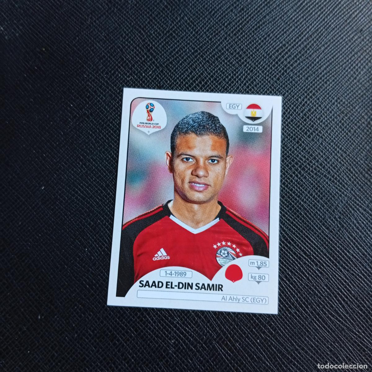 Cromos de f&uacute;tbol: 82 EL DIN SAMIR EGIPTO PANINI MUNDIAL RUSIA 2018 CROMO FUTBOL 18 - SIN PEGAR - /CJ2 .