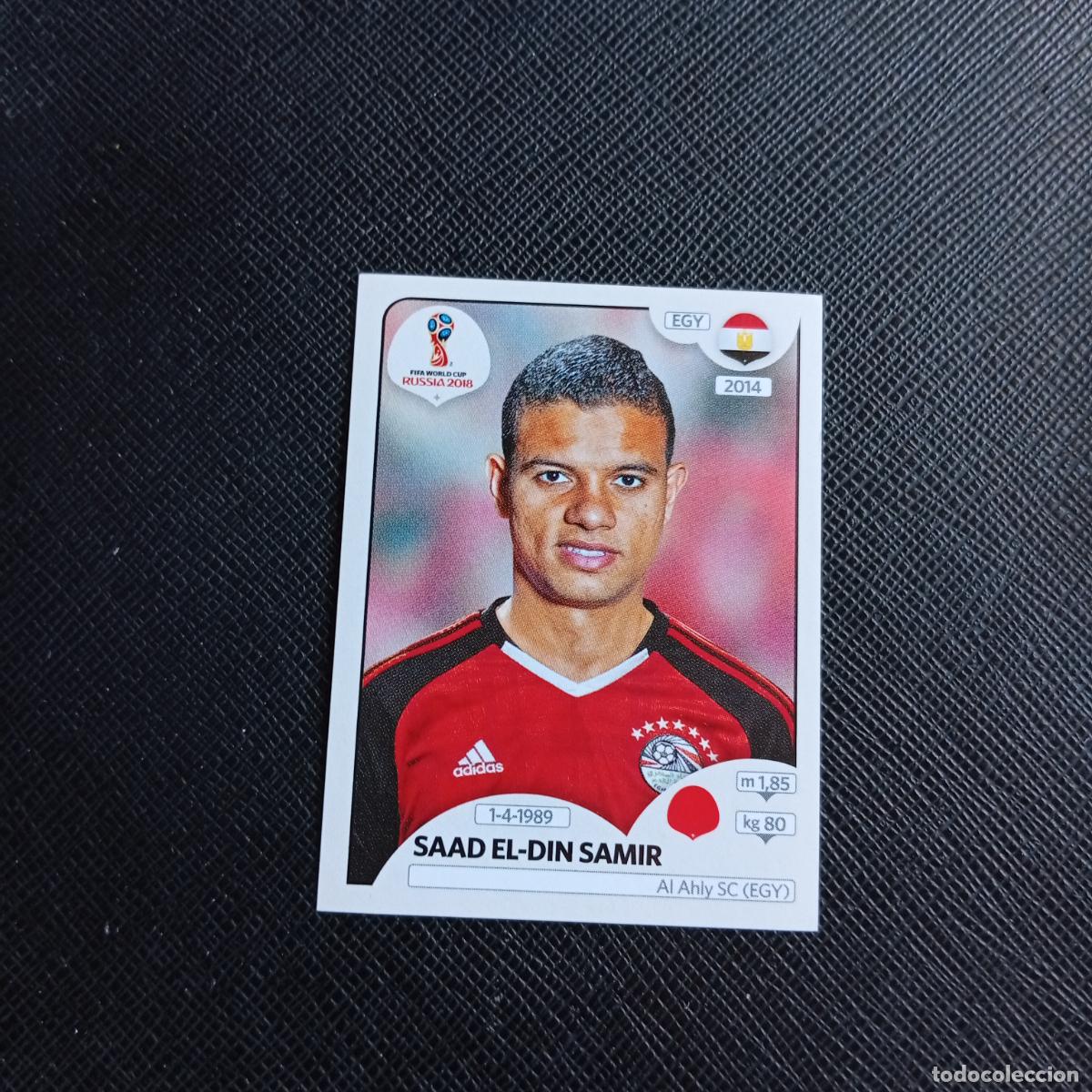 Cromos de f&uacute;tbol: 82 EL DIN SAMIR EGIPTO PANINI MUNDIAL RUSIA 2018 CROMO FUTBOL 18 - SIN PEGAR - /CJ2 .