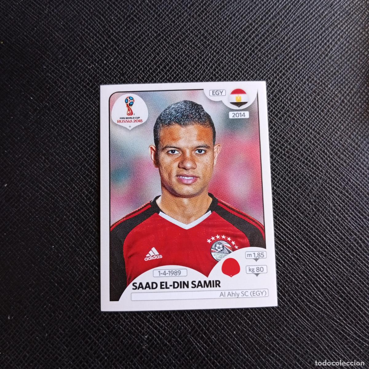 Cromos de f&uacute;tbol: 82 EL DIN SAMIR EGIPTO PANINI MUNDIAL RUSIA 2018 CROMO FUTBOL 18 - SIN PEGAR - /CJ2 ..