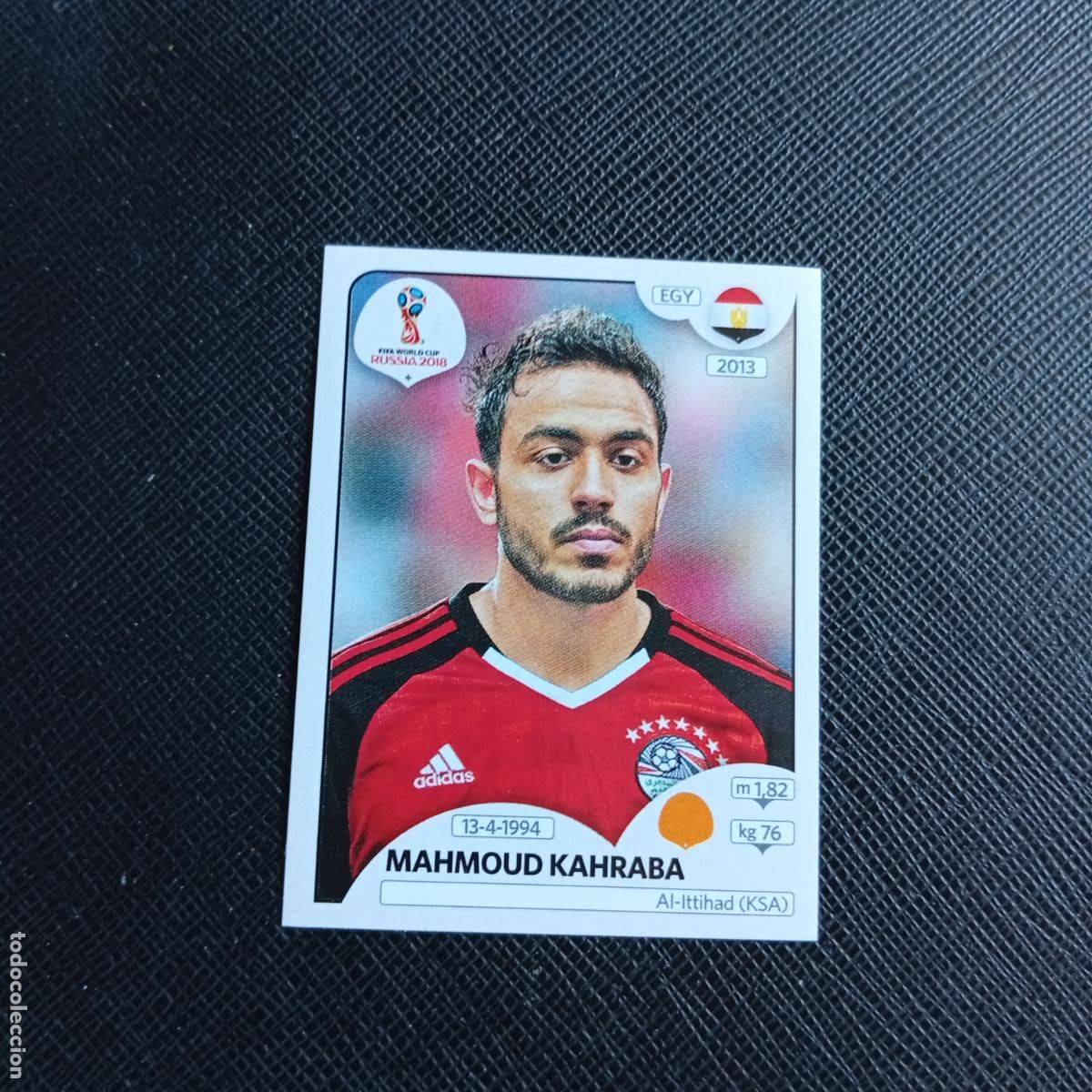Cromos de f&uacute;tbol: 84 KAHRABA EGIPTO PANINI MUNDIAL RUSIA 2018 CROMO FUTBOL 18 - SIN PEGAR - /CJ2