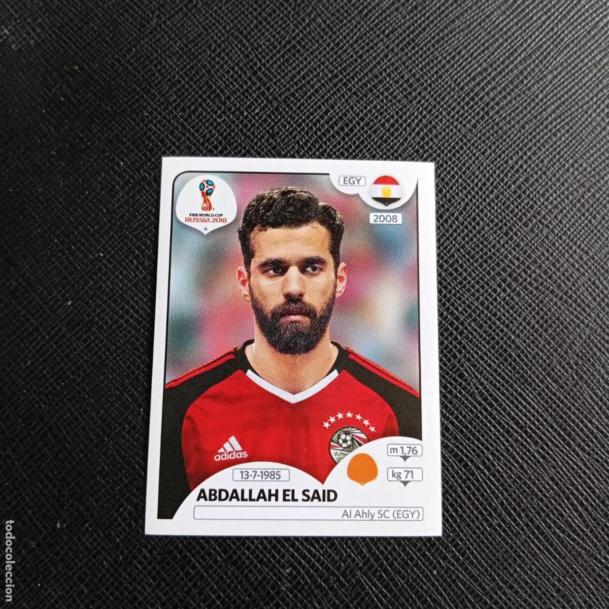Cromos de f&uacute;tbol: 87 EL SAID EGIPTO PANINI MUNDIAL RUSIA 2018 CROMO FUTBOL 18 - SIN PEGAR - /CJ2 .