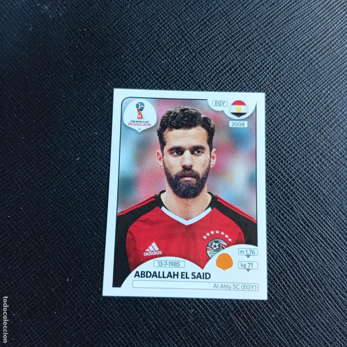 Cromos de f&uacute;tbol: 87 EL SAID EGIPTO PANINI MUNDIAL RUSIA 2018 CROMO FUTBOL 18 - SIN PEGAR - /CJ2 .