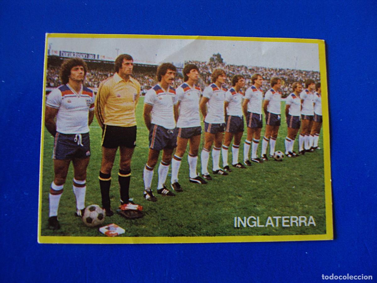 Cromos de f&uacute;tbol: CROMO N&ordm; 56 SELECCION INGLATERRA ALBUM FUTBOL EN ACCION 1982 DANONE 82 SIN PEGAR