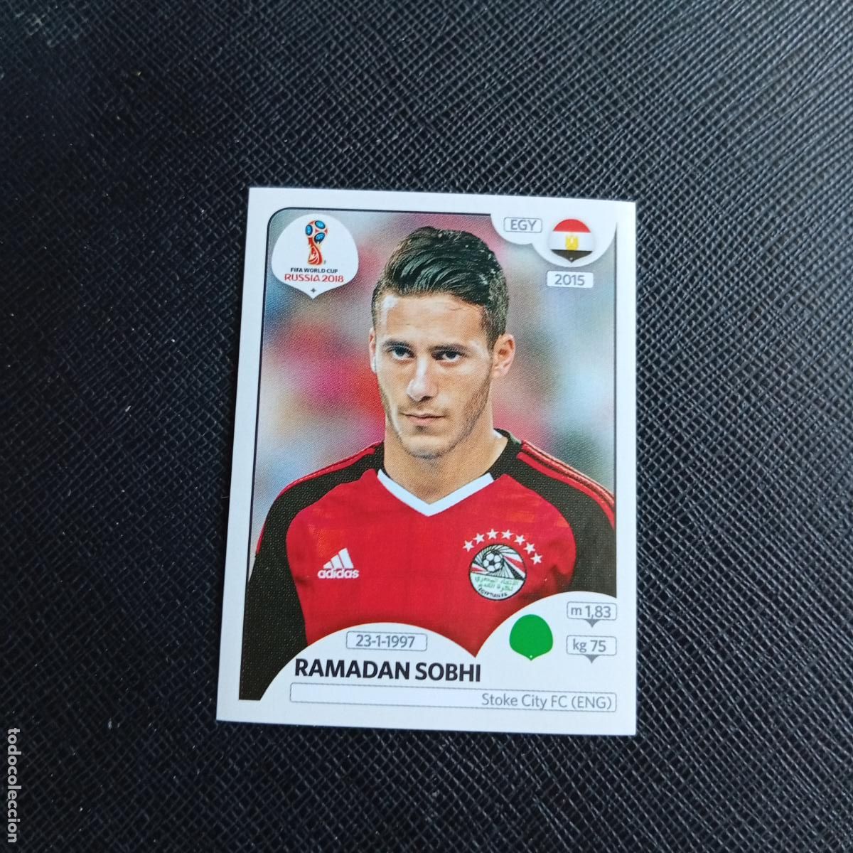 Cromos de f&uacute;tbol: 88 SOBHI EGIPTO PANINI MUNDIAL RUSIA 2018 CROMO FUTBOL 18 - SIN PEGAR - /CJ2