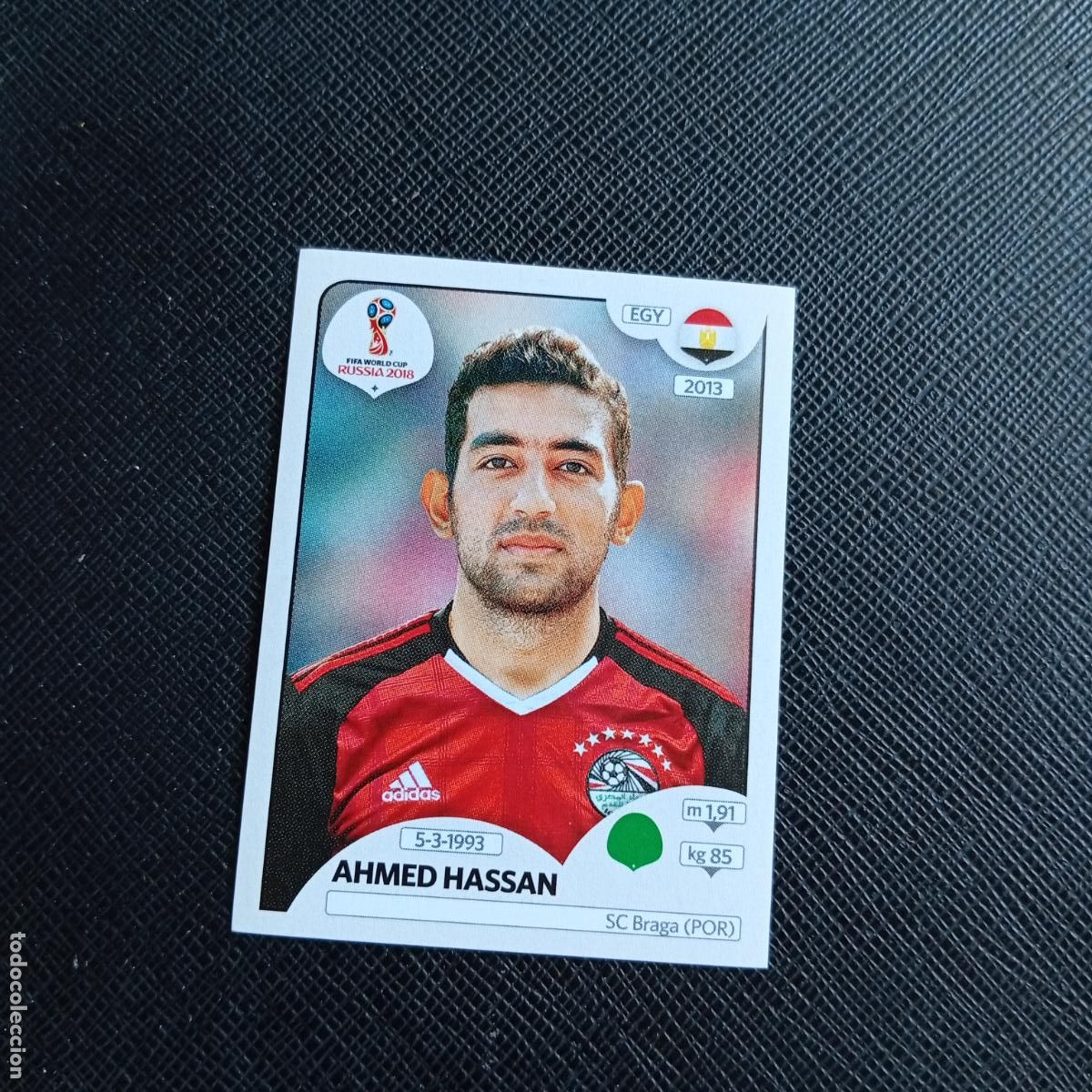 Cromos de f&uacute;tbol: 89 AHMED HASSAN EGIPTO PANINI MUNDIAL RUSIA 2018 CROMO FUTBOL 18 - SIN PEGAR - /CJ2