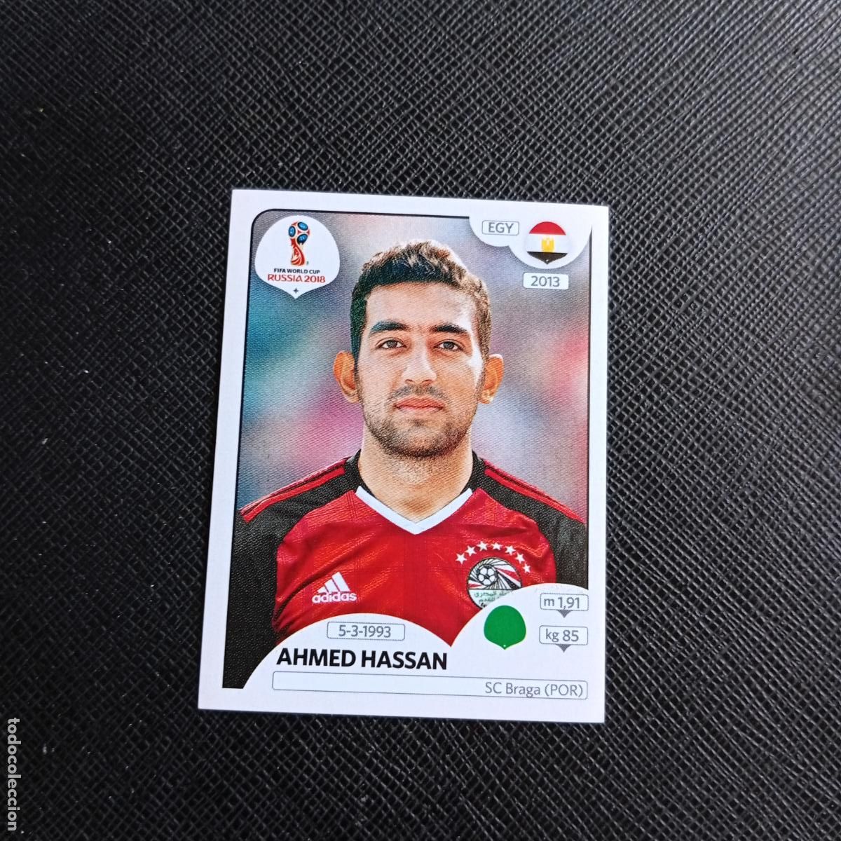 Cromos de f&uacute;tbol: 89 AHMED HASSAN EGIPTO PANINI MUNDIAL RUSIA 2018 CROMO FUTBOL 18 - SIN PEGAR - /CJ2
