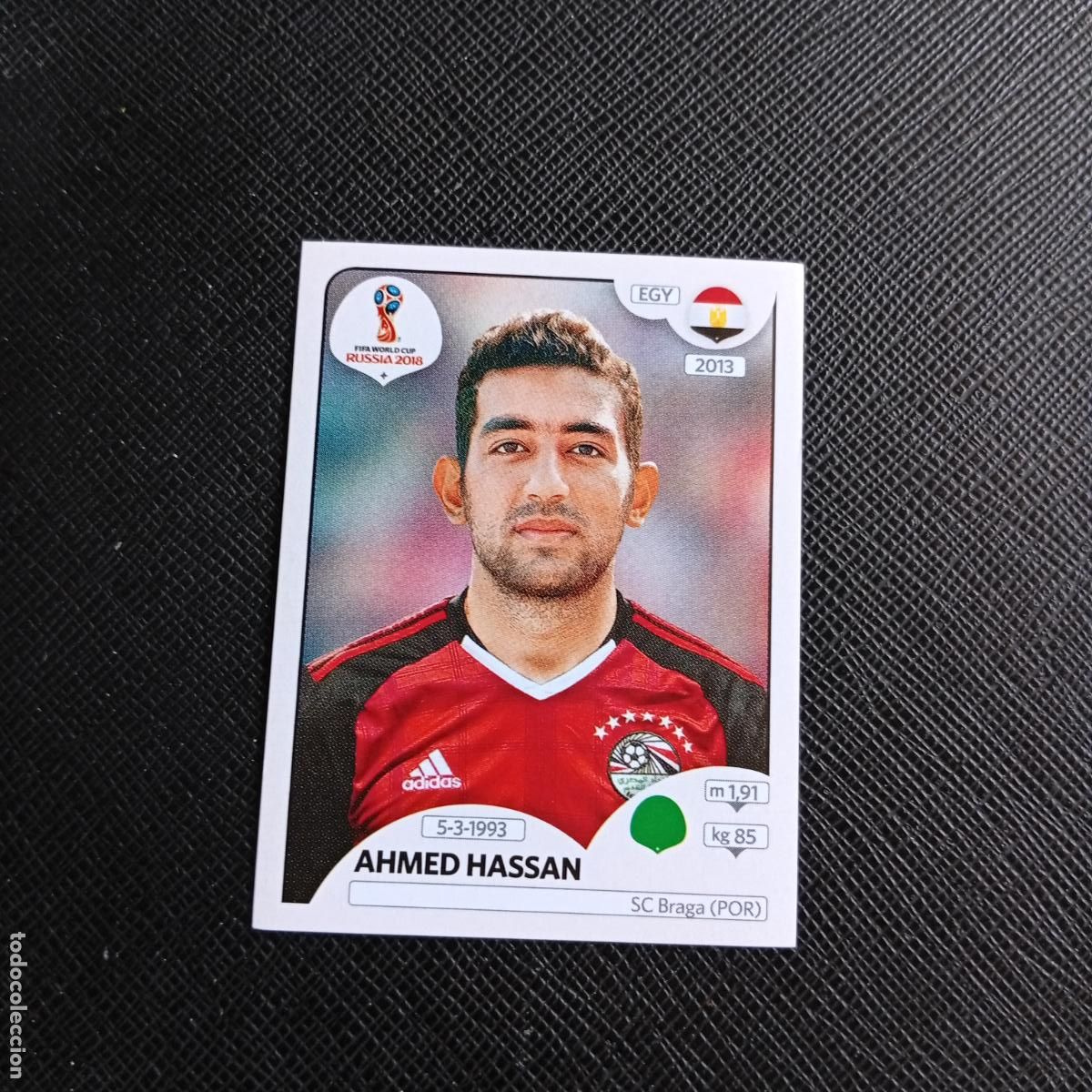Cromos de f&uacute;tbol: 89 AHMED HASSAN EGIPTO PANINI MUNDIAL RUSIA 2018 CROMO FUTBOL 18 - SIN PEGAR - /CJ2 .