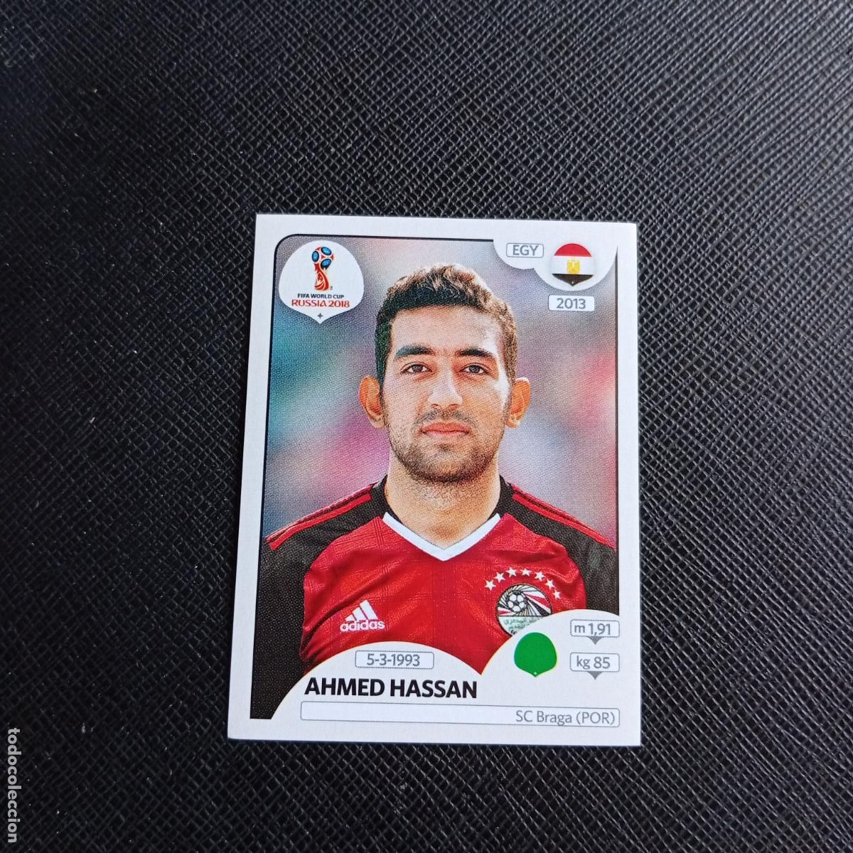 Cromos de f&uacute;tbol: 89 AHMED HASSAN EGIPTO PANINI MUNDIAL RUSIA 2018 CROMO FUTBOL 18 - SIN PEGAR - /CJ2 .