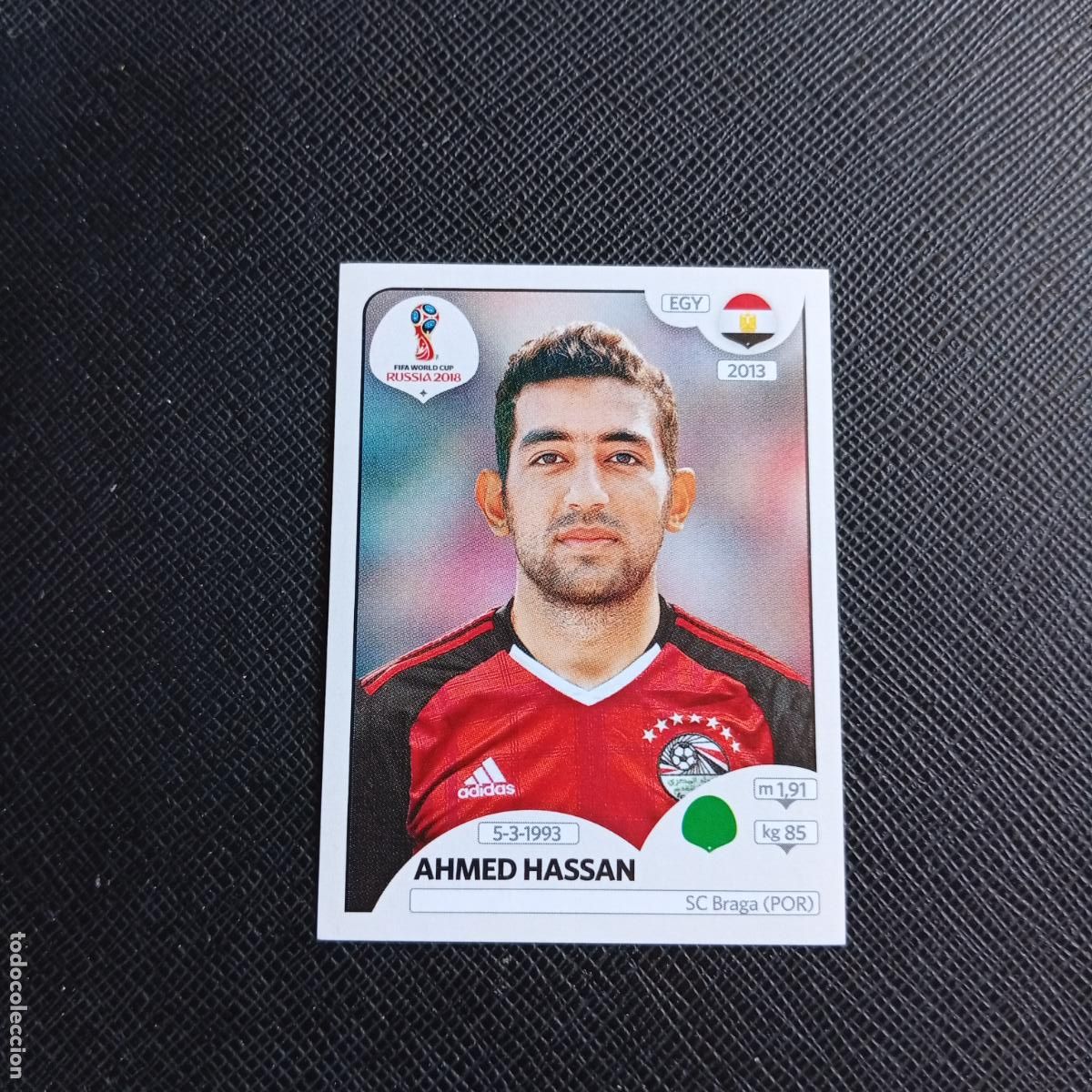 Cromos de f&uacute;tbol: 89 AHMED HASSAN EGIPTO PANINI MUNDIAL RUSIA 2018 CROMO FUTBOL 18 - SIN PEGAR - /CJ2 ..