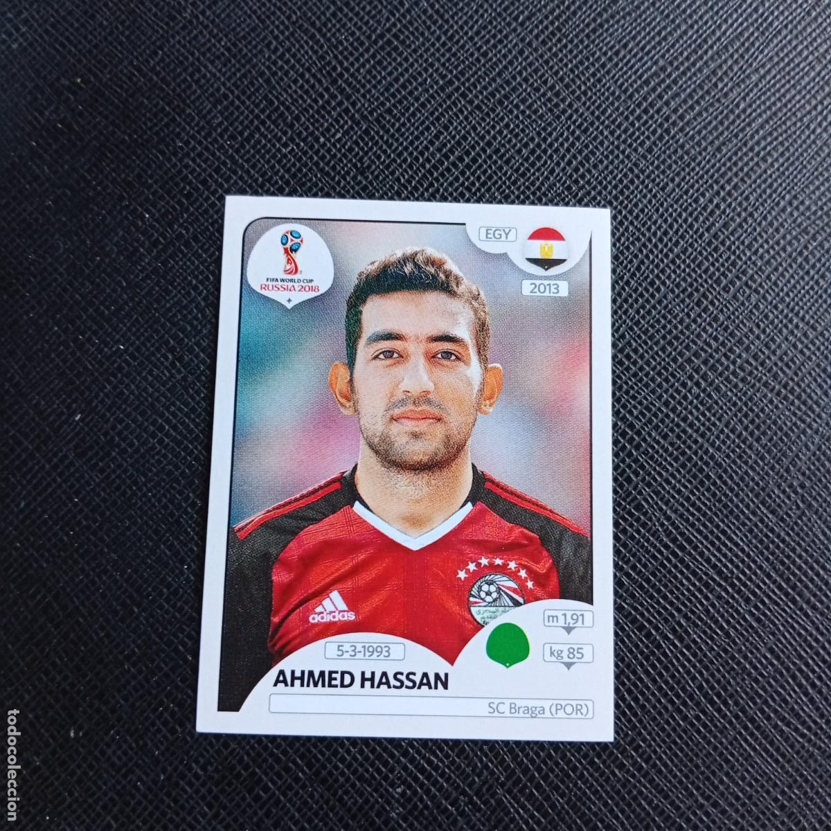 Cromos de f&uacute;tbol: 89 AHMED HASSAN EGIPTO PANINI MUNDIAL RUSIA 2018 CROMO FUTBOL 18 - SIN PEGAR - /CJ2 ...