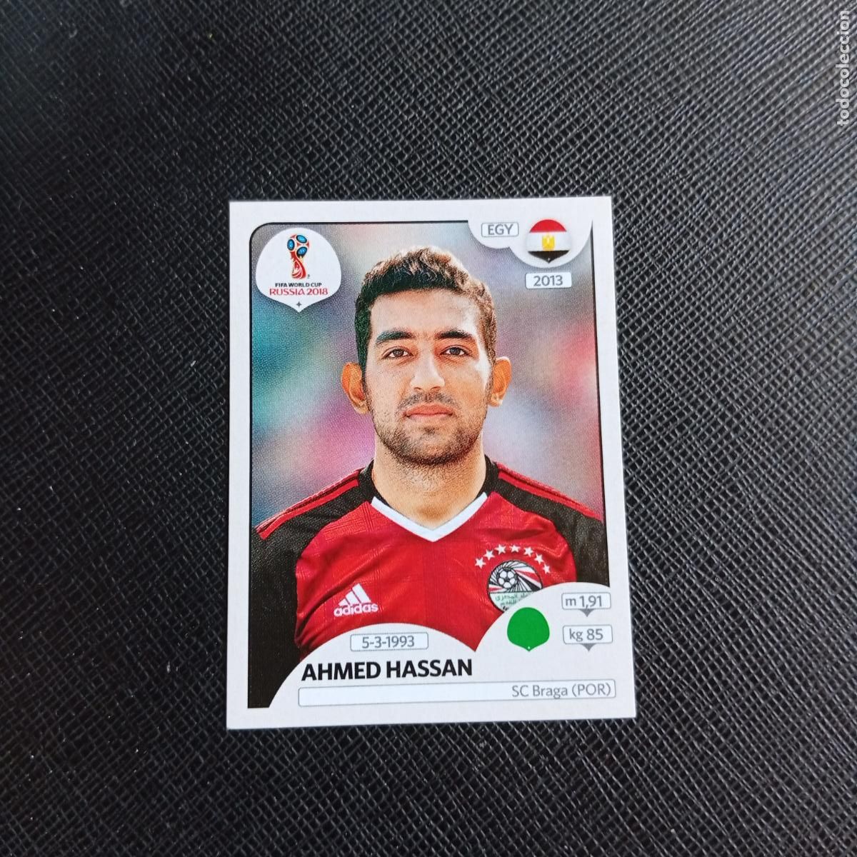 Cromos de f&uacute;tbol: 89 AHMED HASSAN EGIPTO PANINI MUNDIAL RUSIA 2018 CROMO FUTBOL 18 - SIN PEGAR - /CJ2 ....