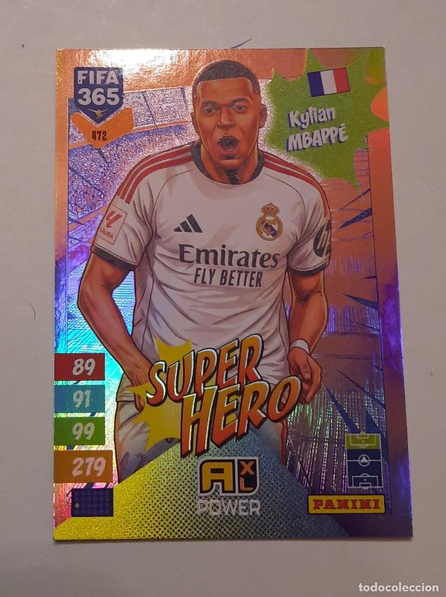 Cartes &agrave; collectionner de Football: Kylian Mbappe Super Hero Francia Fifa 365 2027