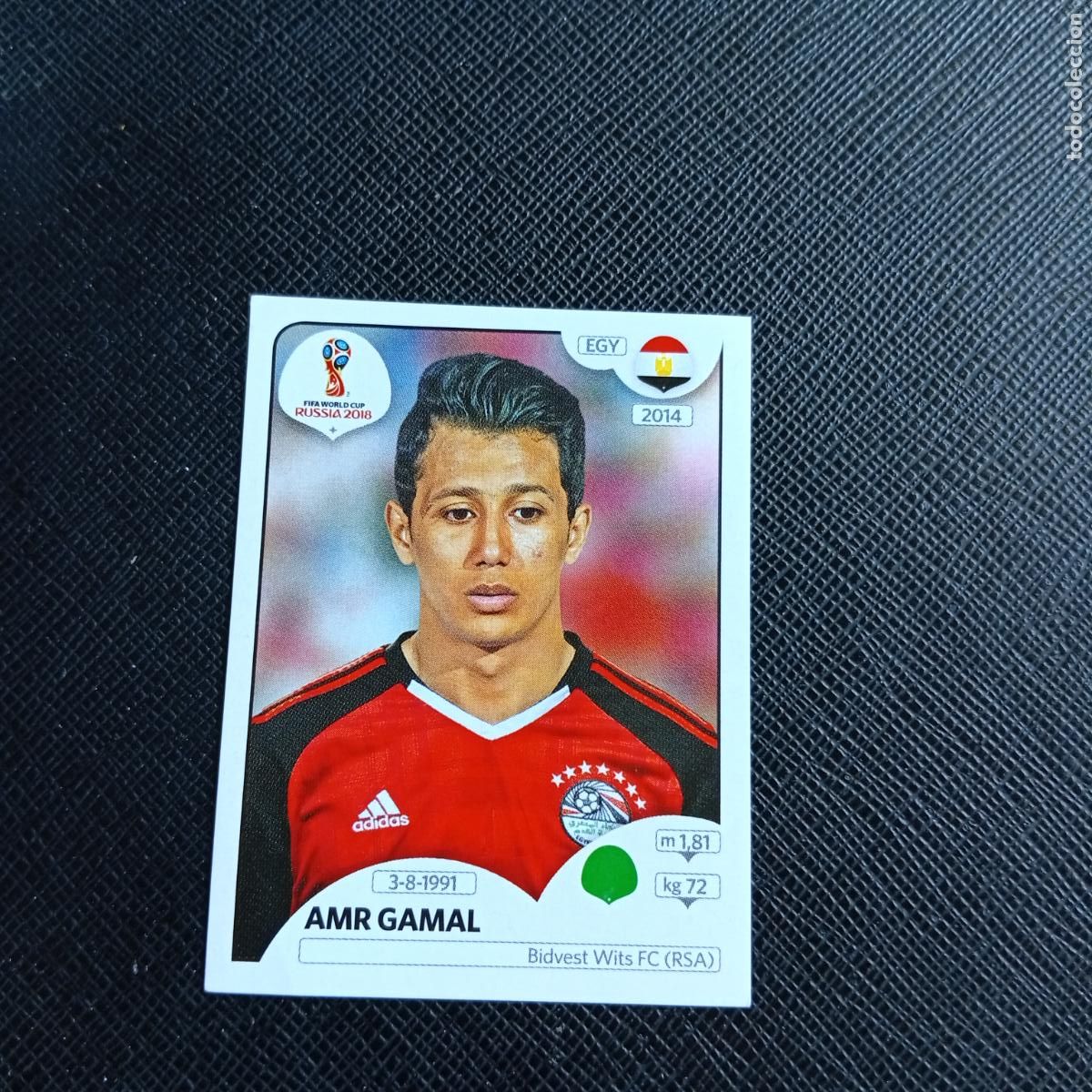 Cromos de Futebol: 91 AMR GAMAL EGIPTO PANINI MUNDIAL RUSIA 2018 CROMO FUTBOL 18 - SIN PEGAR - /CJ2