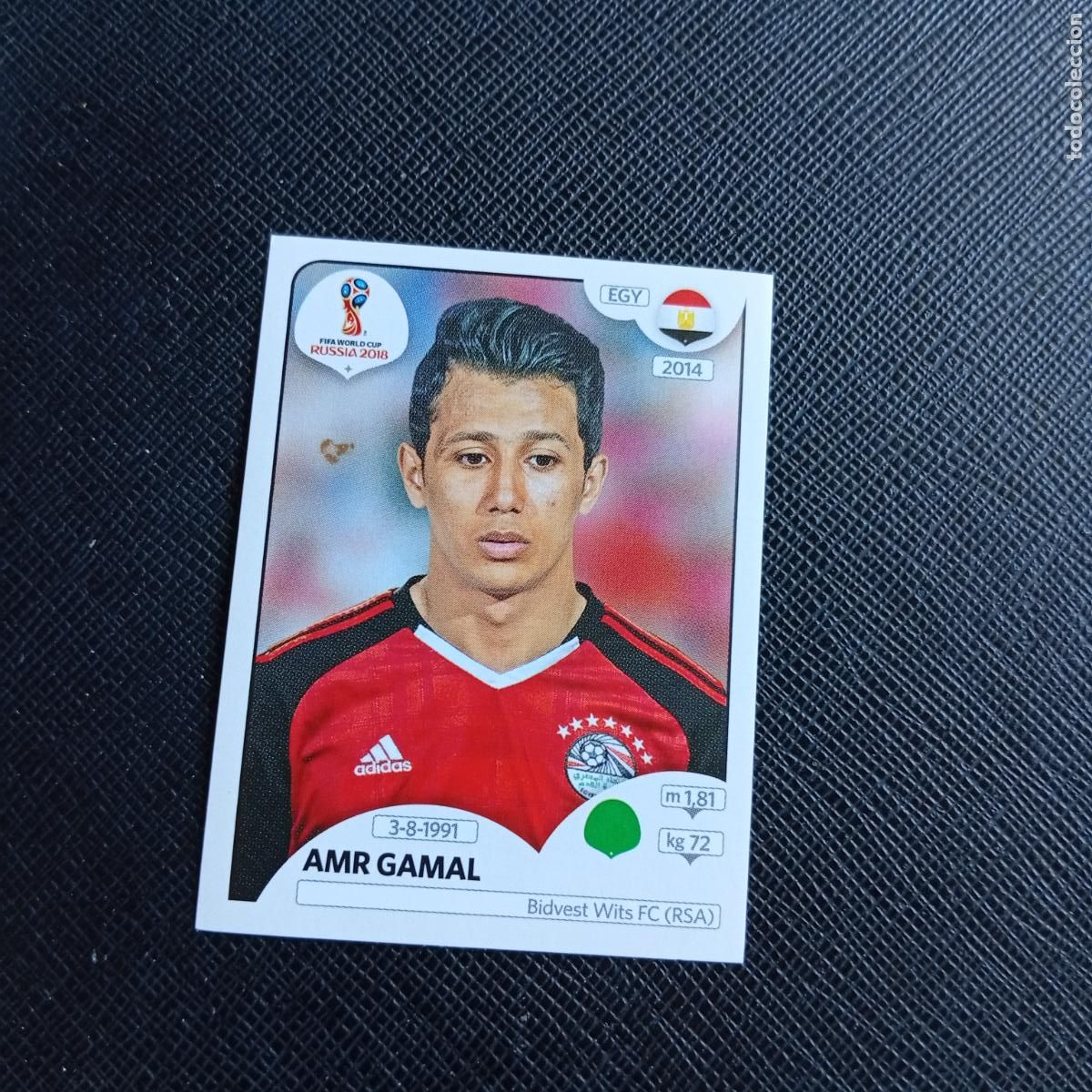 Cromos de Futebol: 91 AMR GAMAL EGIPTO PANINI MUNDIAL RUSIA 2018 CROMO FUTBOL 18 - SIN PEGAR - /CJ2