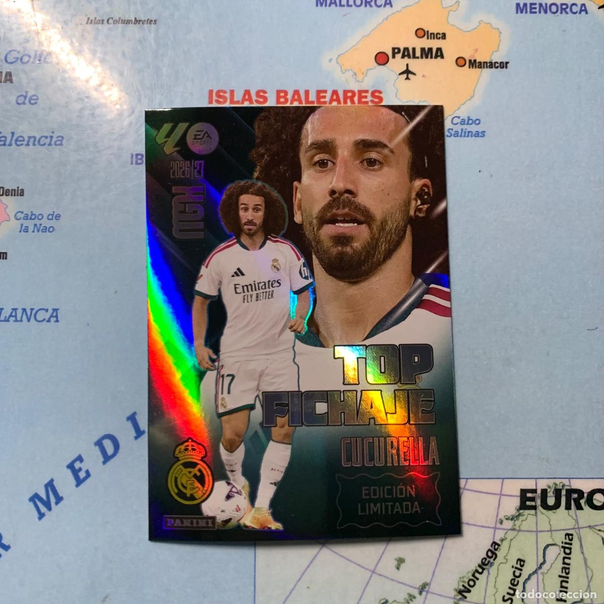 Cromos de Futebol: Cucurella Edici&oacute;n Limitada Top Fichaje Real Madrid megacracks 26-27 2026-2027