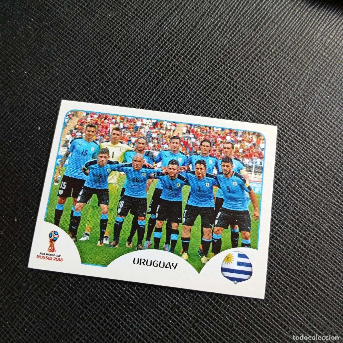 Cromos de f&uacute;tbol: 93 ALINEACION URUGUAY PANINI MUNDIAL RUSIA 2018 CROMO FUTBOL 18 - SIN PEGAR - /CJ2 ..