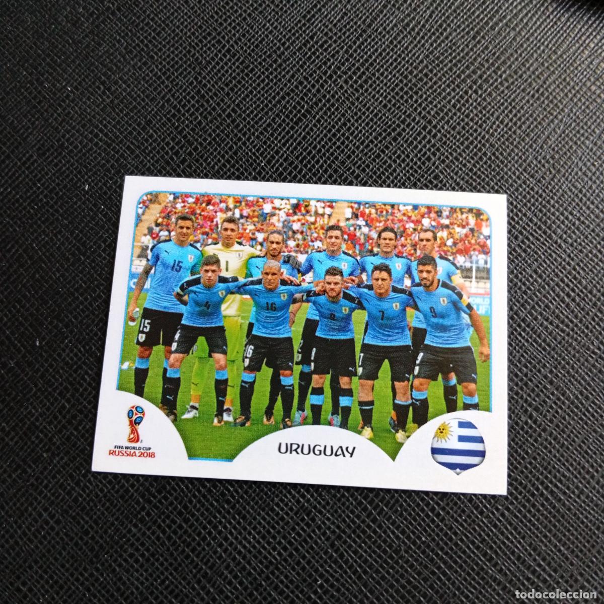 Cromos de f&uacute;tbol: 93 ALINEACION URUGUAY PANINI MUNDIAL RUSIA 2018 CROMO FUTBOL 18 - SIN PEGAR - /CJ2 ..