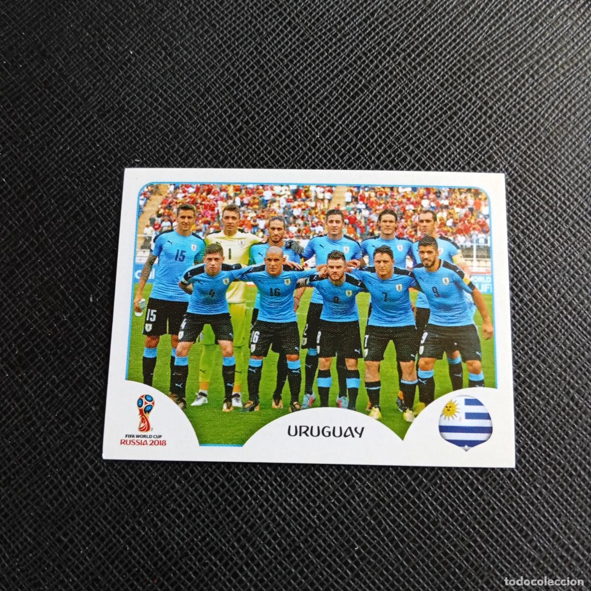 Cromos de f&uacute;tbol: 93 ALINEACION URUGUAY PANINI MUNDIAL RUSIA 2018 CROMO FUTBOL 18 - SIN PEGAR - /CJ2 ..