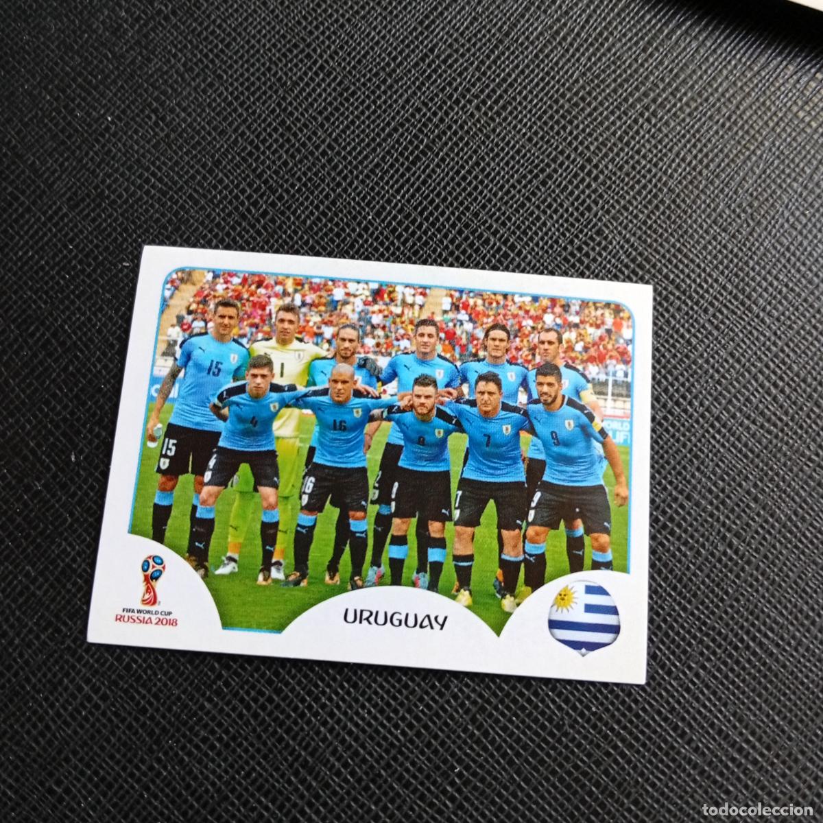 Cromos de f&uacute;tbol: 93 ALINEACION URUGUAY PANINI MUNDIAL RUSIA 2018 CROMO FUTBOL 18 - SIN PEGAR - /CJ2 ...