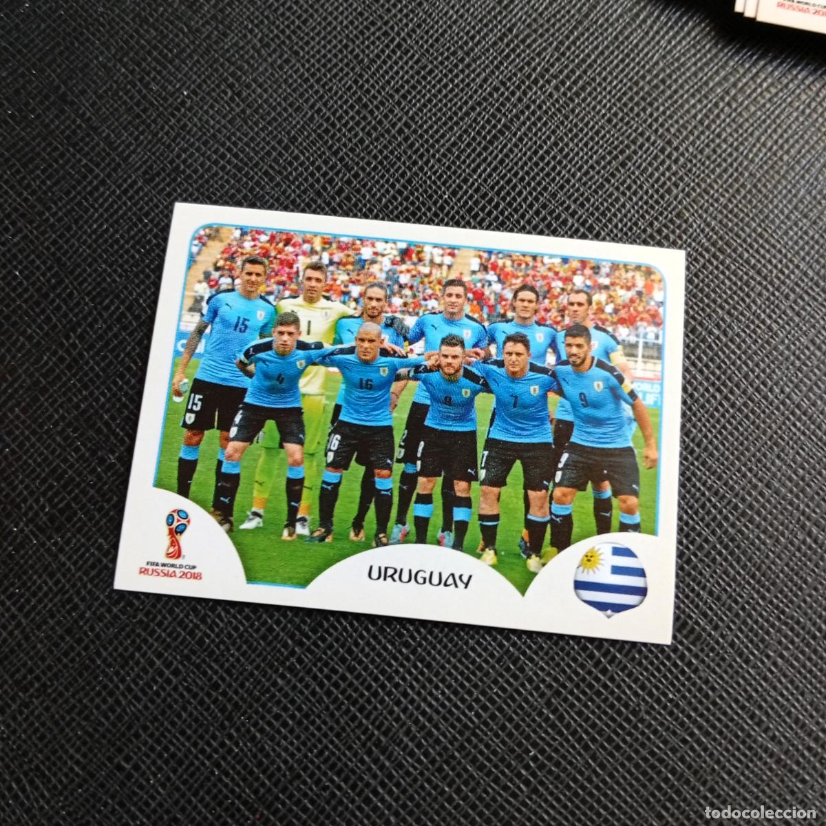 Cromos de f&uacute;tbol: 93 ALINEACION URUGUAY PANINI MUNDIAL RUSIA 2018 CROMO FUTBOL 18 - SIN PEGAR - /CJ2 ....