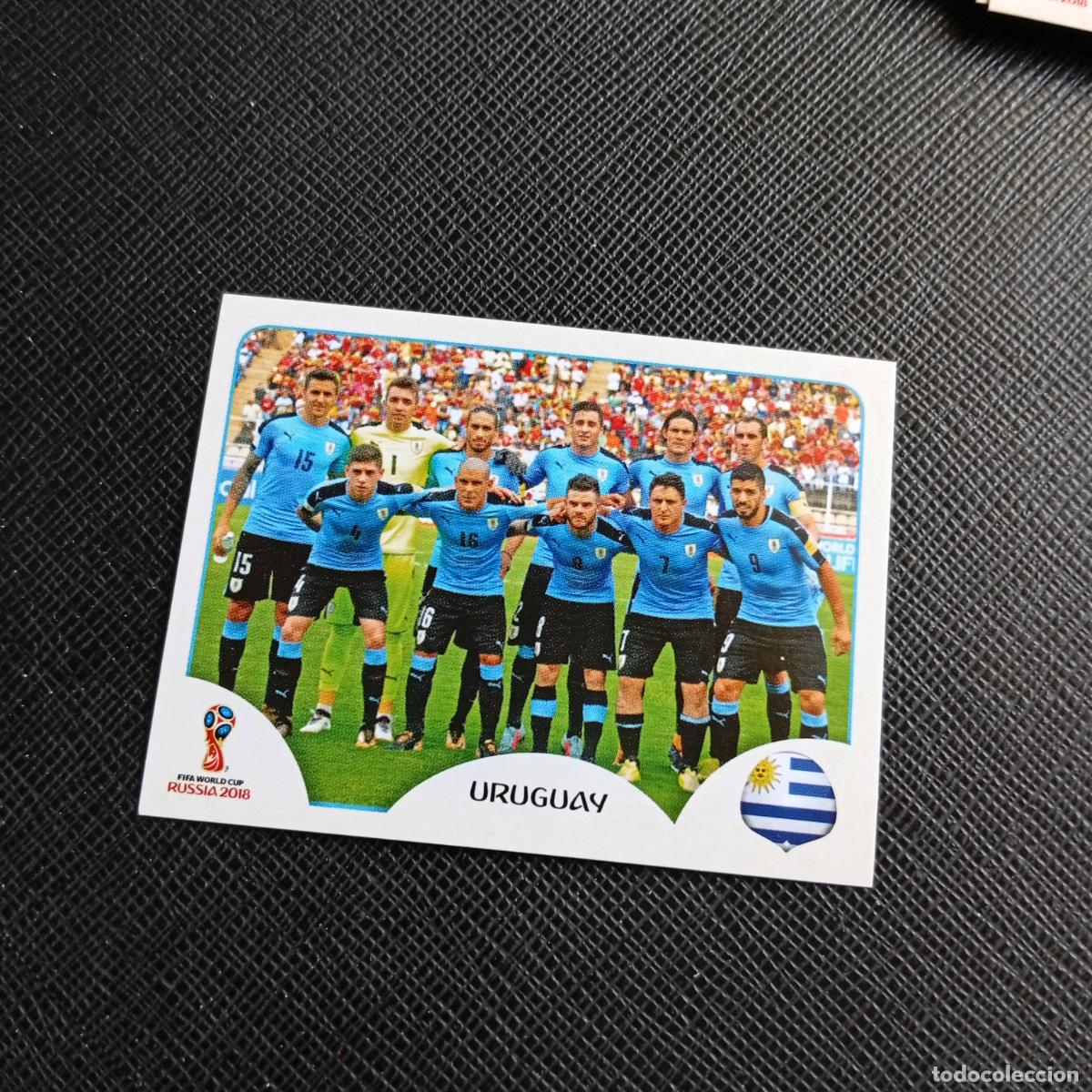 Cromos de f&uacute;tbol: 93 ALINEACION URUGUAY PANINI MUNDIAL RUSIA 2018 CROMO FUTBOL 18 - SIN PEGAR - /CJ2 ....