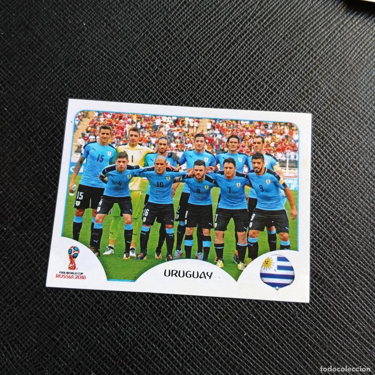 Cromos de f&uacute;tbol: 93 ALINEACION URUGUAY PANINI MUNDIAL RUSIA 2018 CROMO FUTBOL 18 - SIN PEGAR - /CJ2 ....