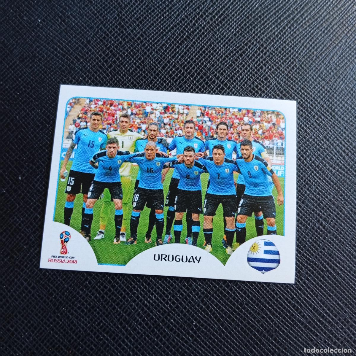 Cromos de f&uacute;tbol: 93 ALINEACION URUGUAY PANINI MUNDIAL RUSIA 2018 CROMO FUTBOL 18 - SIN PEGAR - /CJ2 ......