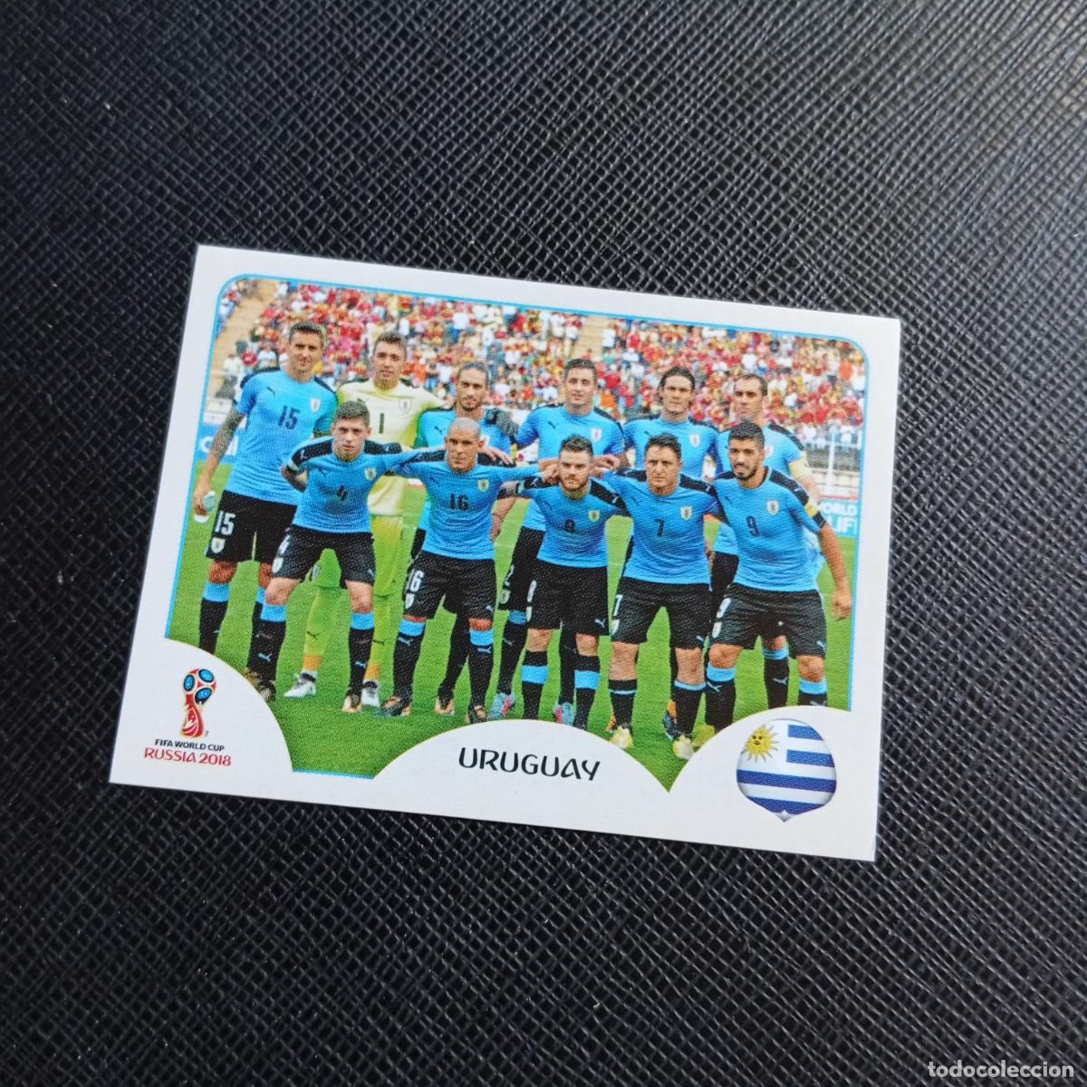 Cromos de f&uacute;tbol: 93 ALINEACION URUGUAY PANINI MUNDIAL RUSIA 2018 CROMO FUTBOL 18 - SIN PEGAR - /CJ2 .......