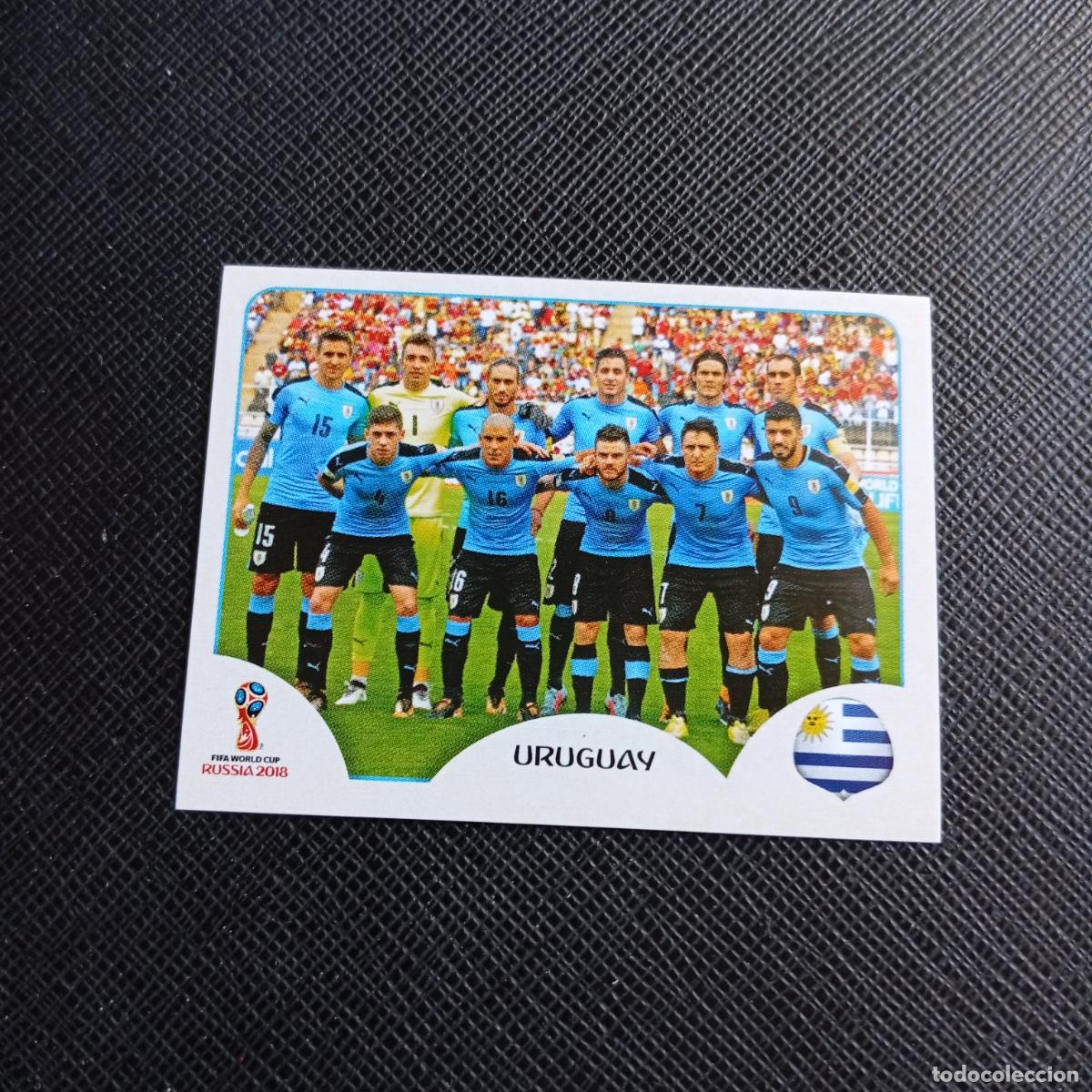 Cromos de f&uacute;tbol: 93 ALINEACION URUGUAY PANINI MUNDIAL RUSIA 2018 CROMO FUTBOL 18 - SIN PEGAR - /CJ2 ........
