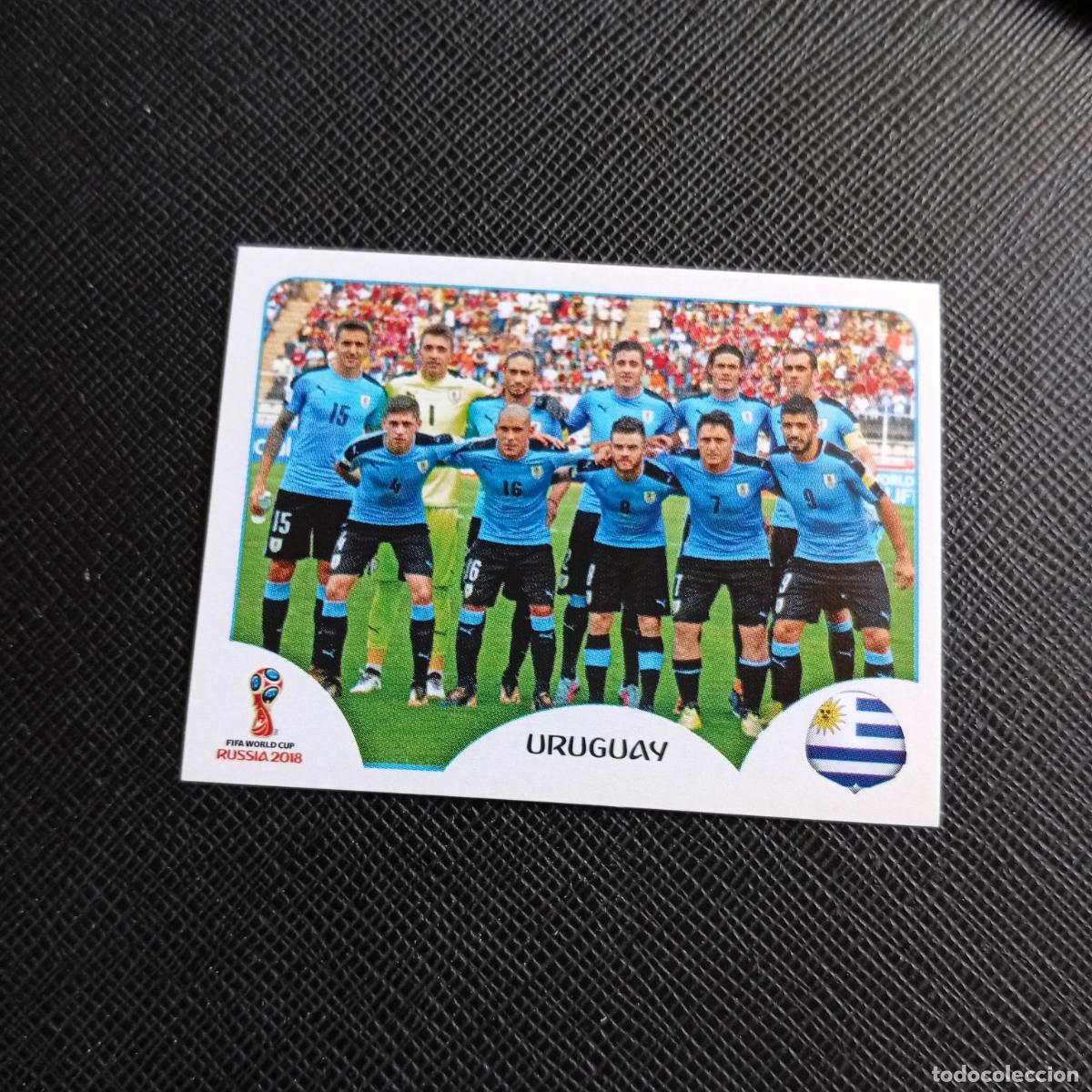 Cromos de f&uacute;tbol: 93 ALINEACION URUGUAY PANINI MUNDIAL RUSIA 2018 CROMO FUTBOL 18 - SIN PEGAR - /CJ2 .......