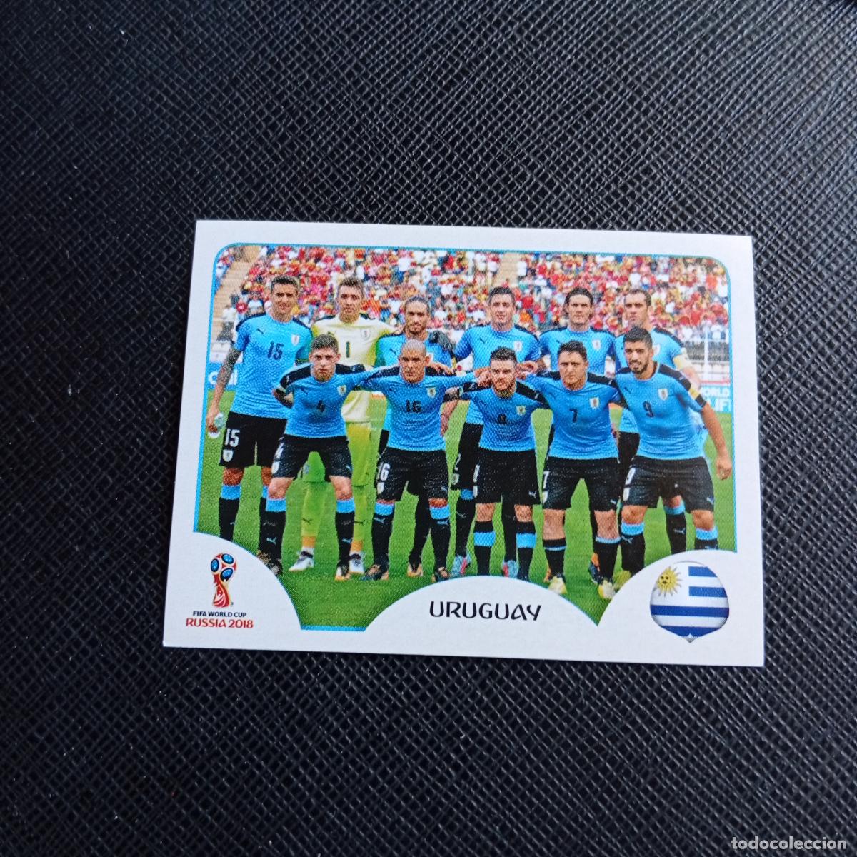 Cromos de f&uacute;tbol: 93 ALINEACION URUGUAY PANINI MUNDIAL RUSIA 2018 CROMO FUTBOL 18 - SIN PEGAR - /CJ2 ........