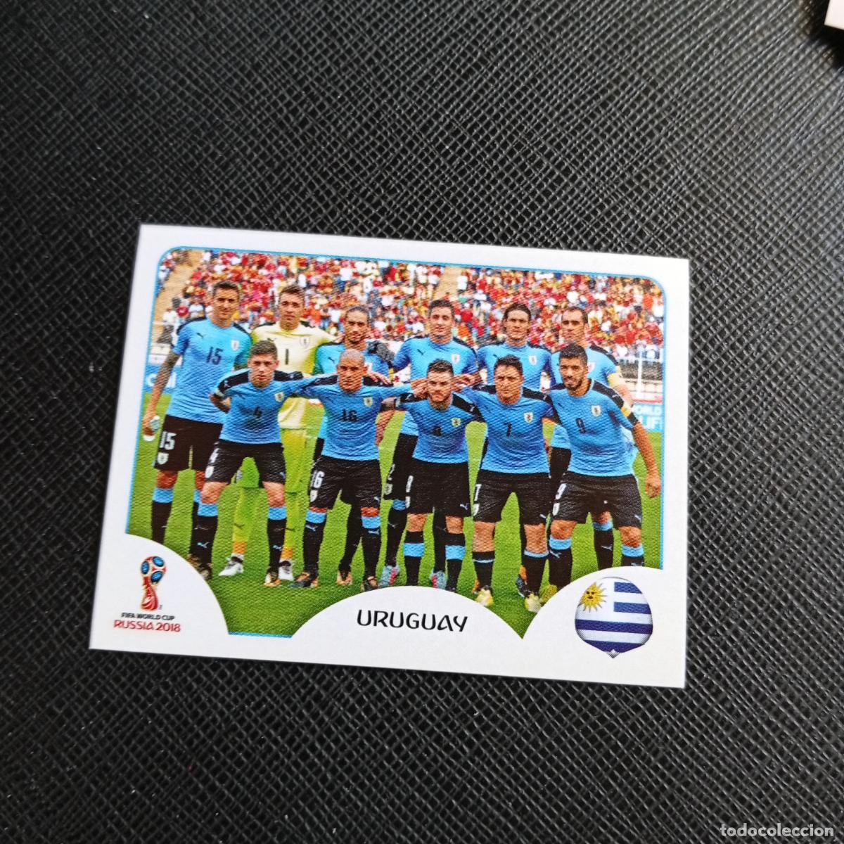 Cromos de f&uacute;tbol: 93 ALINEACION URUGUAY PANINI MUNDIAL RUSIA 2018 CROMO FUTBOL 18 - SIN PEGAR - /CJ2 .........