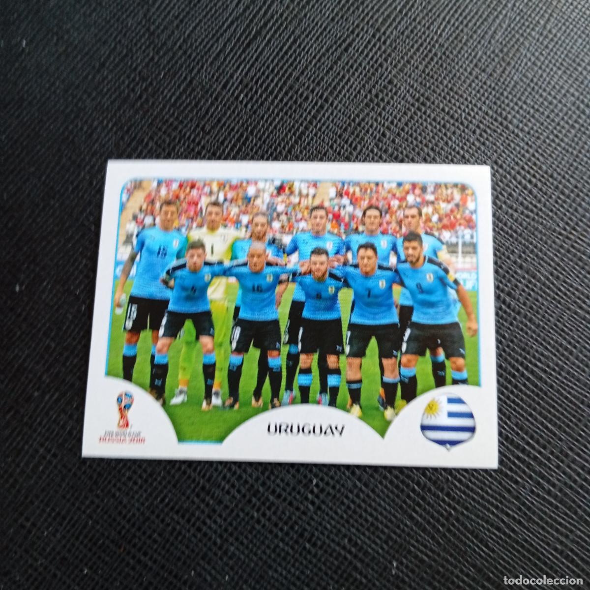 Cromos de f&uacute;tbol: 93 ALINEACION URUGUAY PANINI MUNDIAL RUSIA 2018 CROMO FUTBOL 18 - SIN PEGAR - /CJ2 ...........