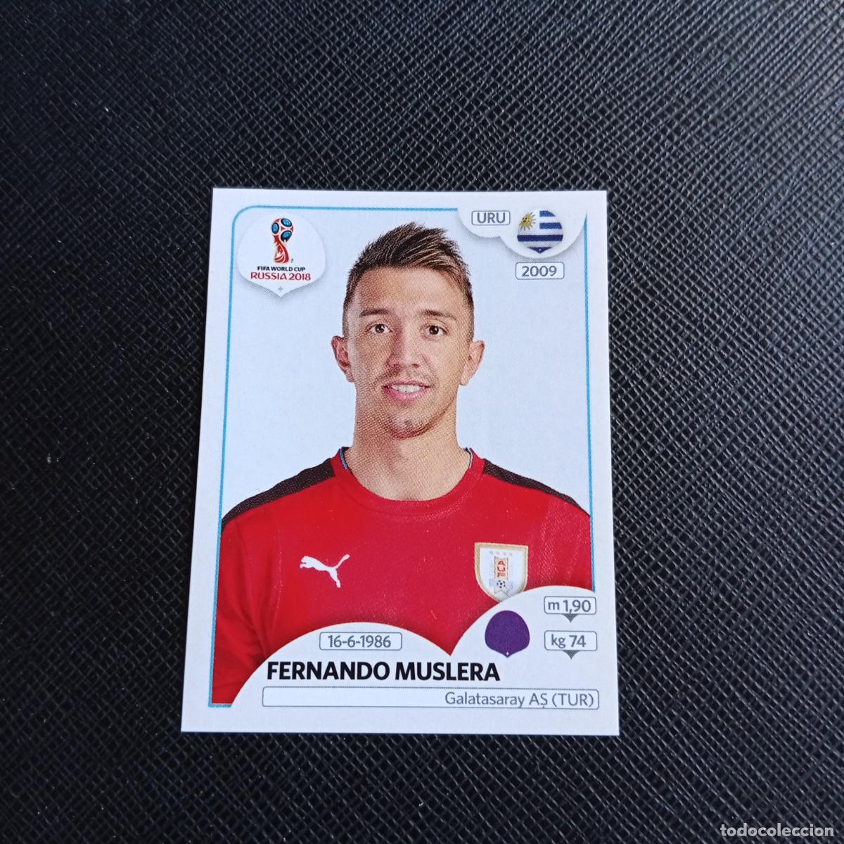 Cromos de f&uacute;tbol: 94 MUSLERA URUGUAY PANINI MUNDIAL RUSIA 2018 CROMO FUTBOL 18 - SIN PEGAR - /CJ2