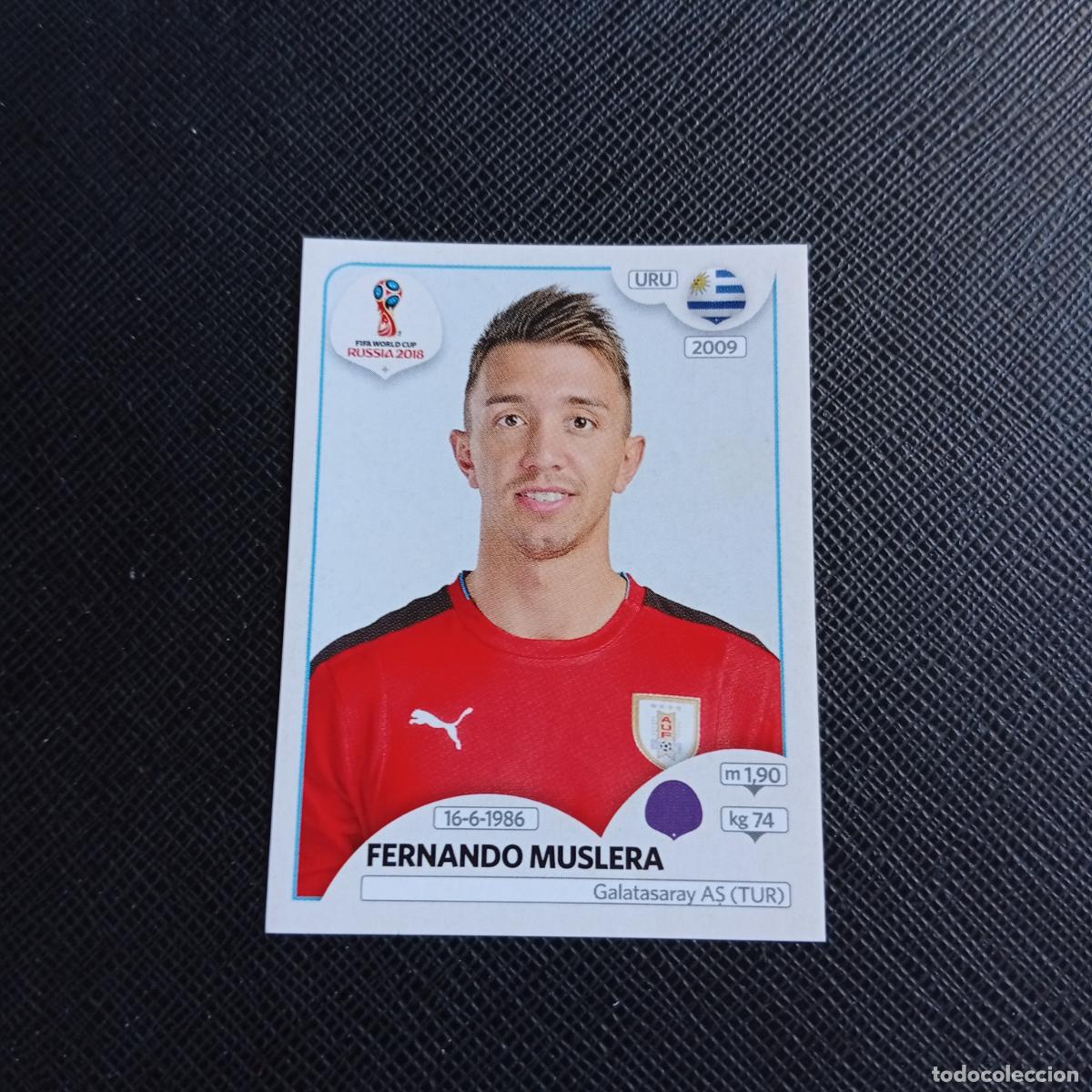 Cartes &agrave; collectionner de Football: 94 MUSLERA URUGUAY PANINI MUNDIAL RUSIA 2018 CROMO FUTBOL 18 - SIN PEGAR - /CJ2
