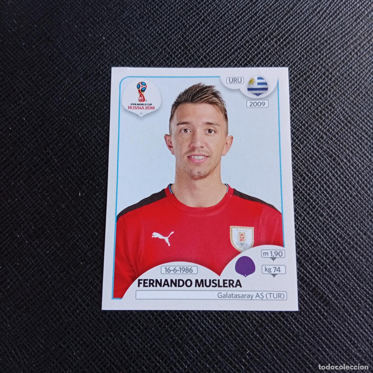 Cartes &agrave; collectionner de Football: 94 MUSLERA URUGUAY PANINI MUNDIAL RUSIA 2018 CROMO FUTBOL 18 - SIN PEGAR - /CJ2 .