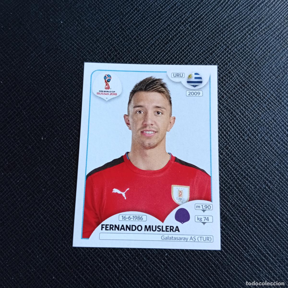 Cromos de Futebol: 94 MUSLERA URUGUAY PANINI MUNDIAL RUSIA 2018 CROMO FUTBOL 18 - SIN PEGAR - /CJ2 ..