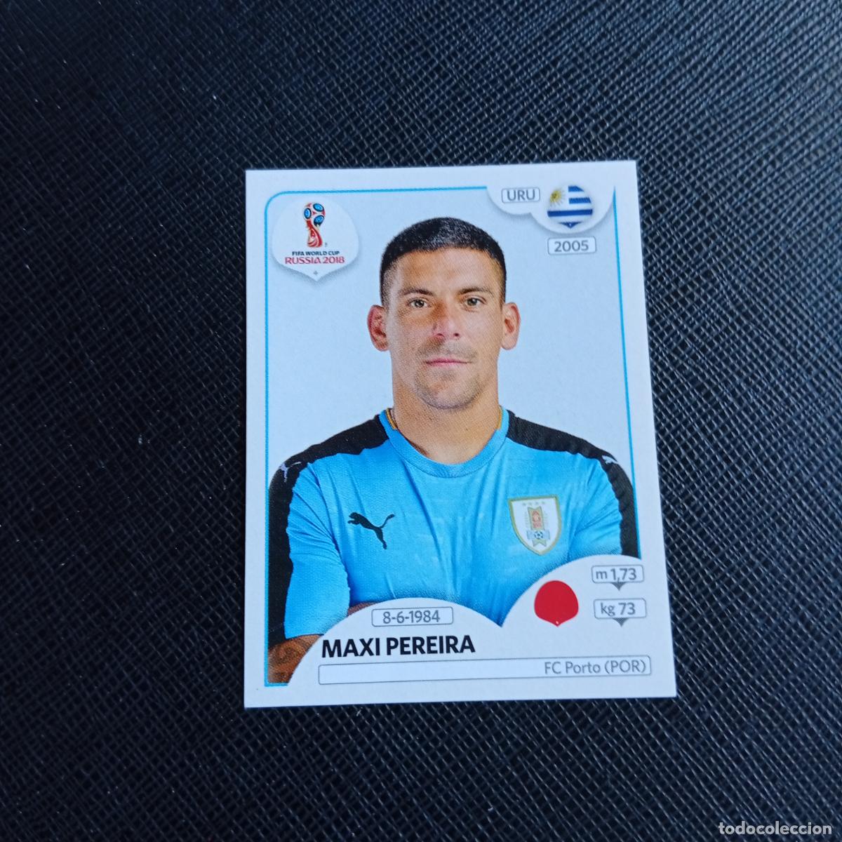Fu&szlig;ball-Sticker: 95 MAXI PEREIRA URUGUAY PANINI MUNDIAL RUSIA 2018 CROMO FUTBOL 18 - SIN PEGAR - /CJ2