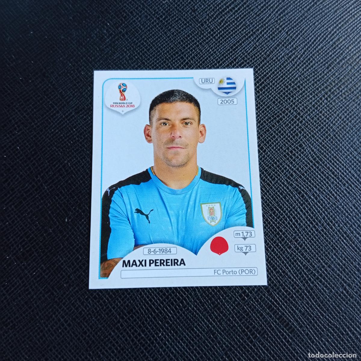 Fu&szlig;ball-Sticker: 95 MAXI PEREIRA URUGUAY PANINI MUNDIAL RUSIA 2018 CROMO FUTBOL 18 - SIN PEGAR - /CJ2 .
