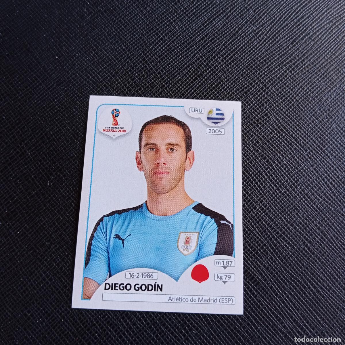 Fu&szlig;ball-Sticker: 96 GODIN URUGUAY PANINI MUNDIAL RUSIA 2018 CROMO FUTBOL 18 - SIN PEGAR - /CJ2 ...