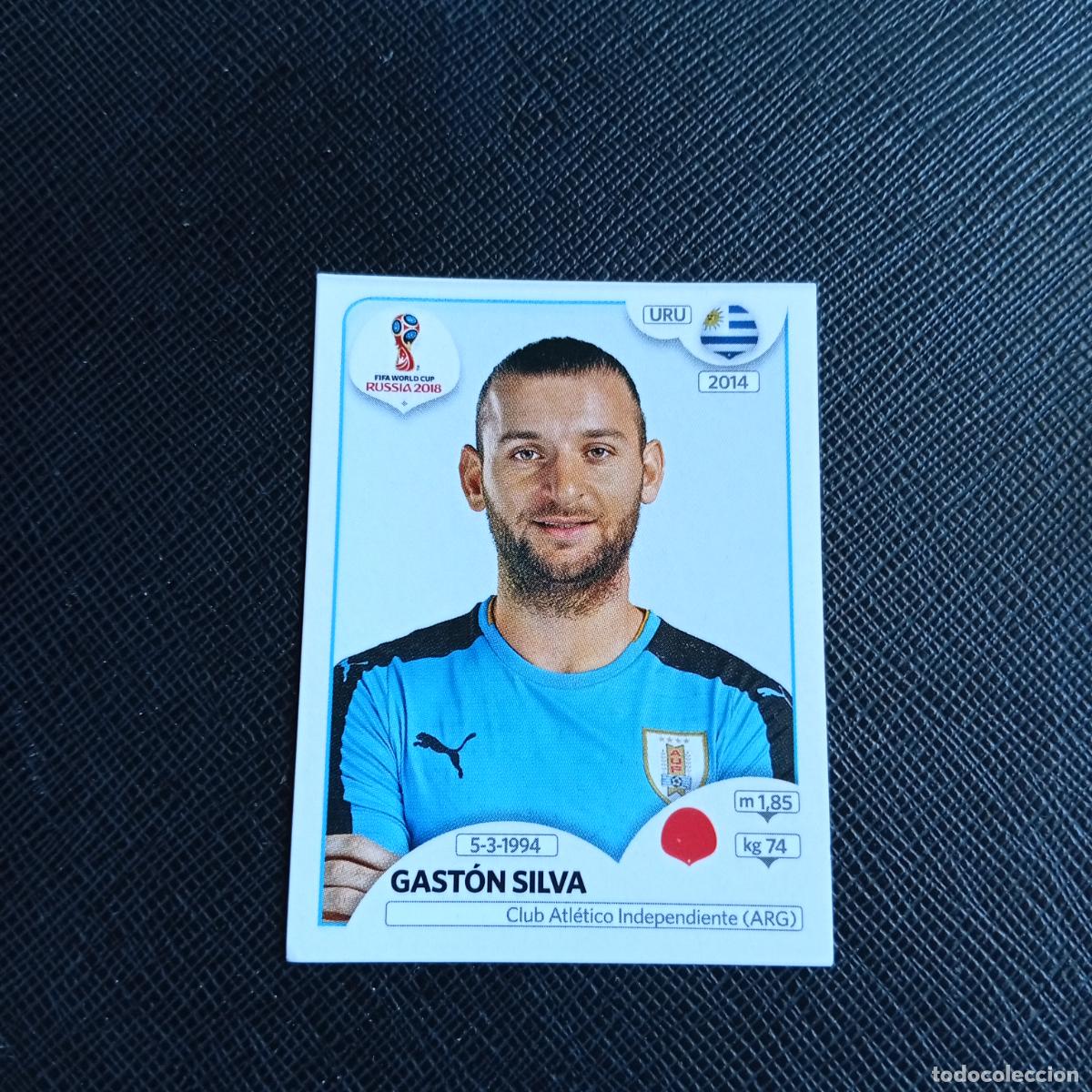 Cromos de f&uacute;tbol: 100 GASTON SILVA URUGUAY PANINI MUNDIAL RUSIA 2018 CROMO FUTBOL 18 - SIN PEGAR - /CJ2