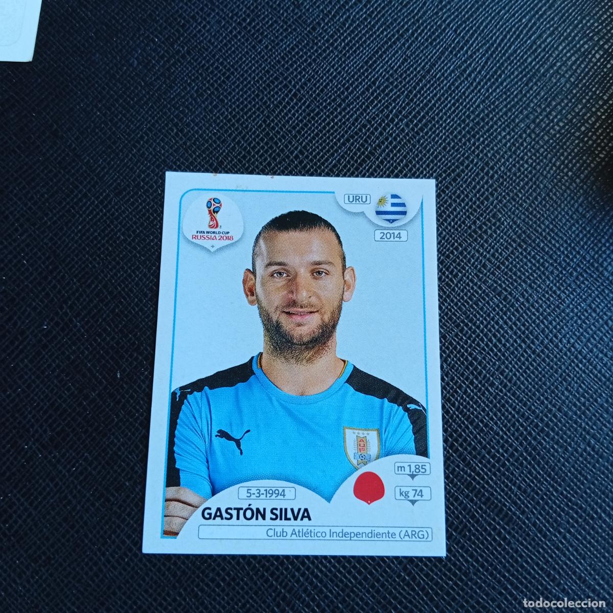 Cromos de f&uacute;tbol: 100 GASTON SILVA URUGUAY PANINI MUNDIAL RUSIA 2018 CROMO FUTBOL 18 - SIN PEGAR - /CJ2