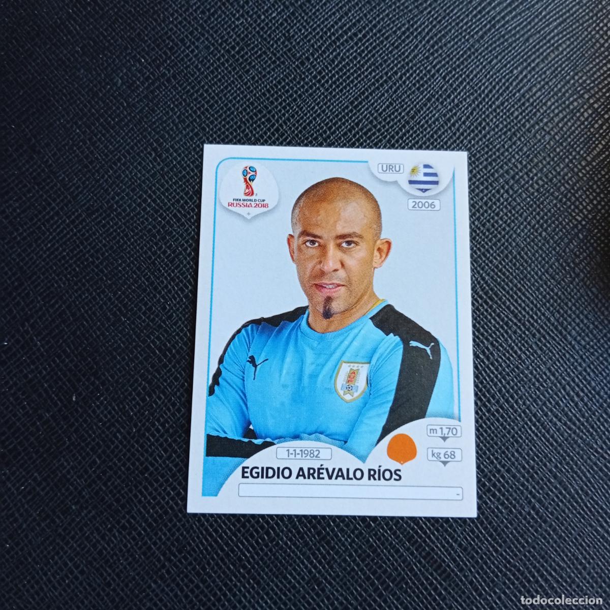 Cromos de f&uacute;tbol: 102 AREVALO RIOS URUGUAY PANINI MUNDIAL RUSIA 2018 CROMO FUTBOL 18 - SIN PEGAR - /CJ2 ..