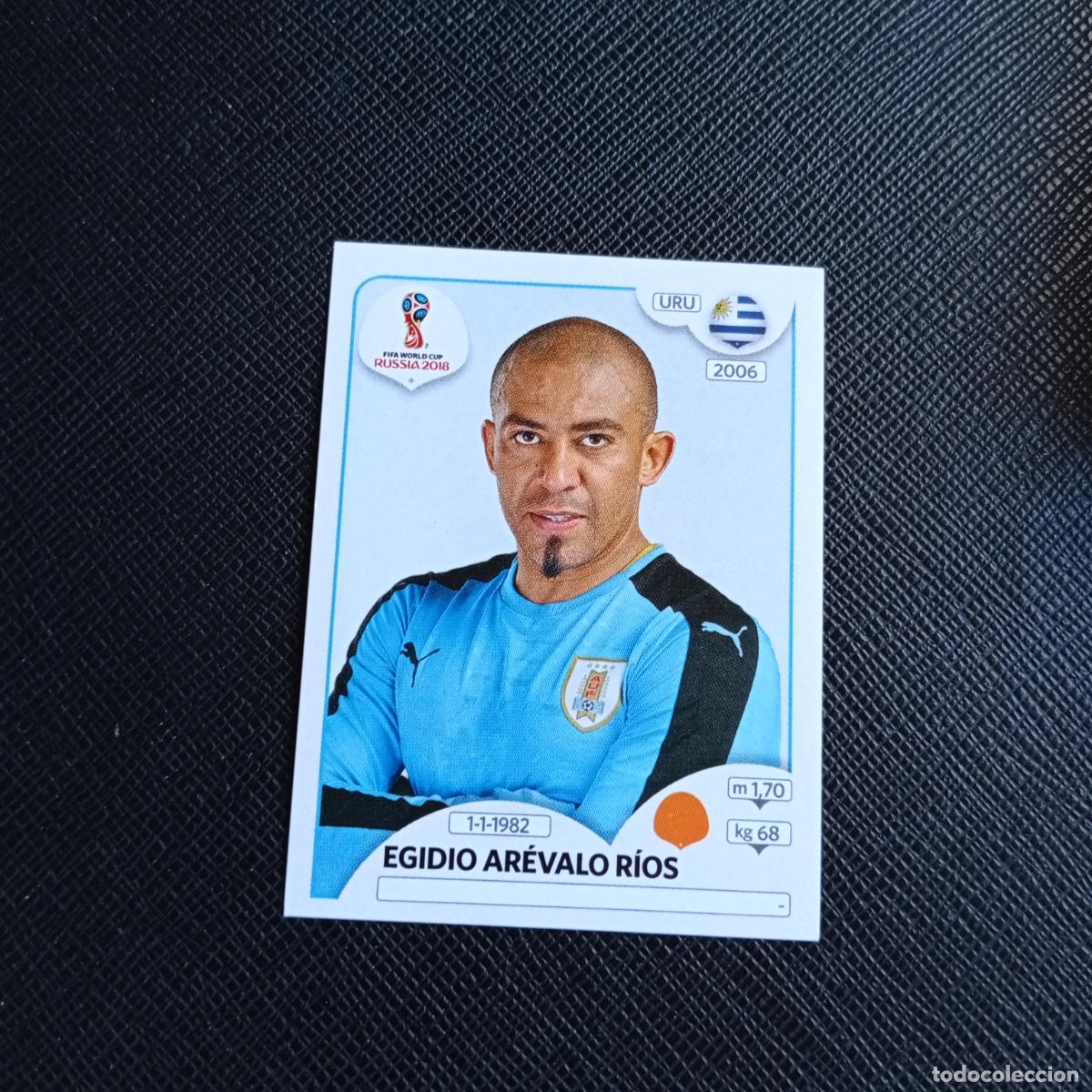 Cromos de f&uacute;tbol: 102 AREVALO RIOS URUGUAY PANINI MUNDIAL RUSIA 2018 CROMO FUTBOL 18 - SIN PEGAR - /CJ2 ..