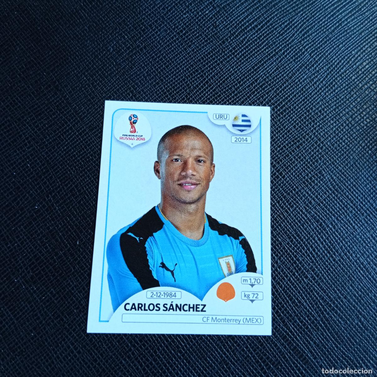 Cromos de Futebol: 105 CARLOS SANCHEZ URUGUAY PANINI MUNDIAL RUSIA 2018 CROMO FUTBOL 18 - SIN PEGAR - /CJ2 .