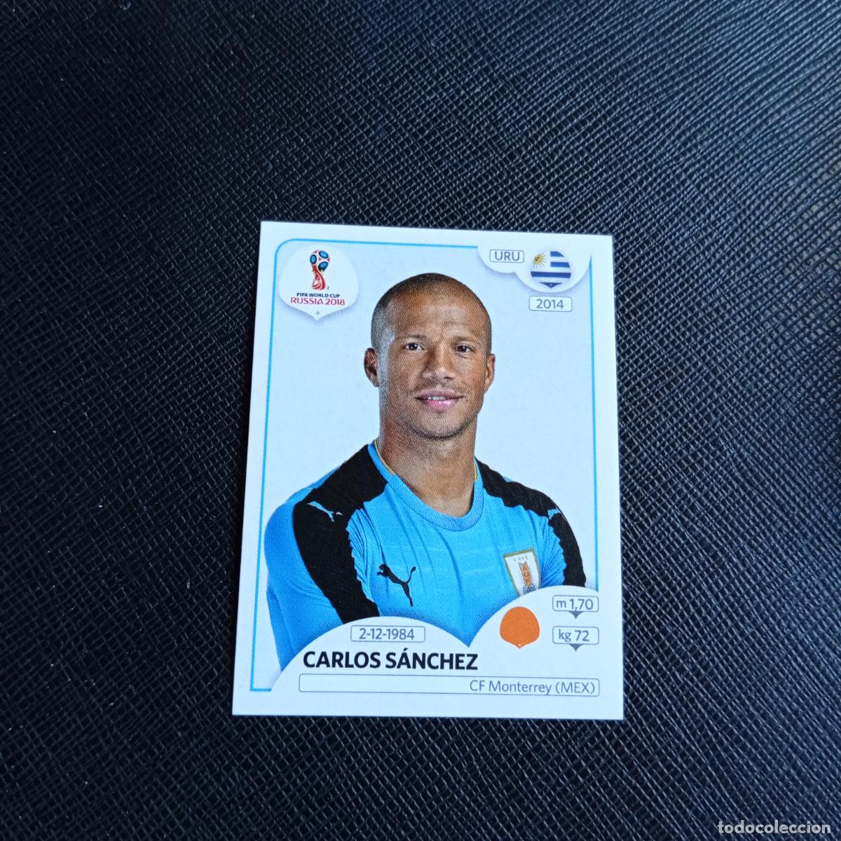 Cromos de Futebol: 105 CARLOS SANCHEZ URUGUAY PANINI MUNDIAL RUSIA 2018 CROMO FUTBOL 18 - SIN PEGAR - /CJ2 .